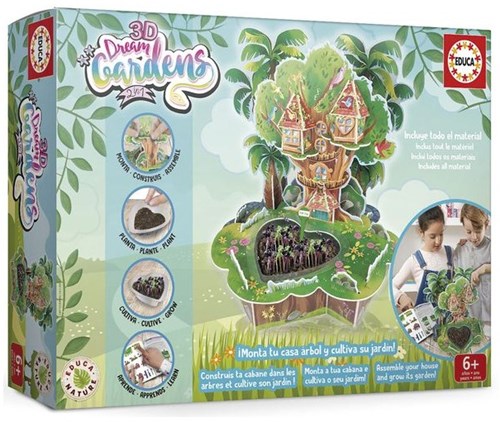 Educa 3D treehouse grow kit - educational toy for children