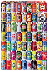 Educa toy soda cans set - 500 pieces - creative play fun