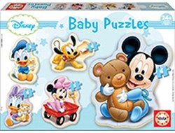 Educa jigsaw puzzle Baby Mickey Disney 3 to 5 pieces cardboard