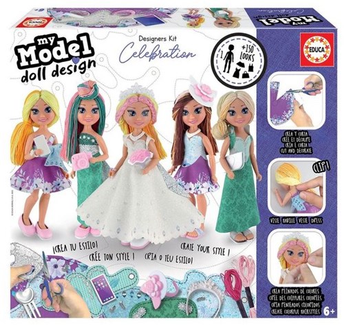 Educa doll design game - creative toy for children