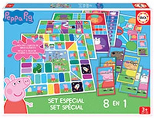 Educa Peppa Pig educational game 8-in-1 colorful kids game