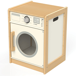Tidlo wooden washing machine toy - educational pretend play
