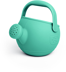 Bigjigs silicone watering can - Eggshell Green - sustainable outdoor toy