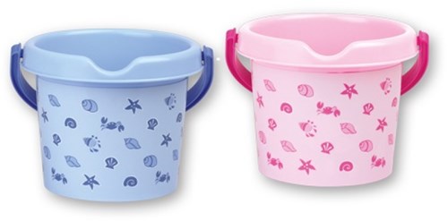 Androni Giocattoli beach bucket shells - sand toys for kids