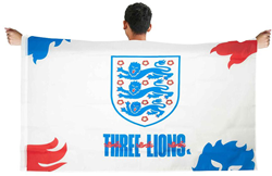 Team Merchandise flag cape England - supporter flag 5ft x 3ft polyester