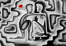 Enjoy Puzzle Adam und Eva - 1000 Teile