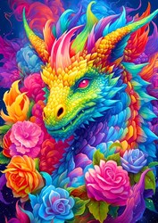 Enjoy Puzzle dragon jigsaw puzzle - 1000 pieces fantasy puzzle