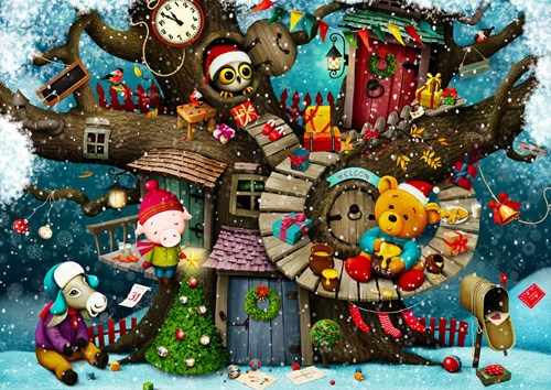 Enjoy Puzzle Christmas jigsaw Fairy Tale Christmas - 1000 pieces puzzle