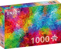 Enjoy Puzzle jigsaw puzzle Hue Burst - 1000 pieces colorful cardboard-2