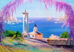 Enjoy Puzzle jigsaw puzzle lighthouse - 1000 pieces colorful toy