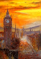 Enjoy Puzzle jigsaw London Evening 1000 pieces puzzle fun