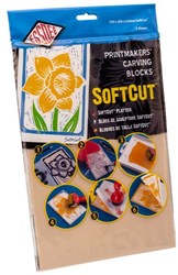 Essdee Softcut block 300x210x3 mm - 2 pieces for lino printing and stamps