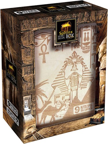 Eureka escape box puzzle Sphinx adventure and mystery