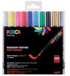 Planet Happy - Merk Posca stiften F350