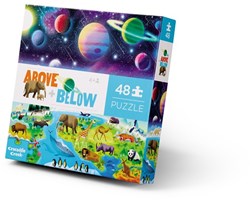 Crocodile Creek puzzle earth space educational cardboard 48 pieces kids