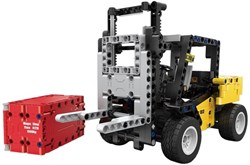 Cada construction set forklift 388 pieces plastic toy