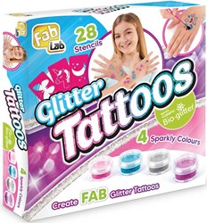 Glitter Tattoos Set for Kids - Creative Toy FAB LAB