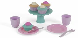 Dantoy cupcake playset Fairytale 19-piece pastel colors