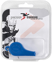 Precision referee whistle - plastic sports whistle black