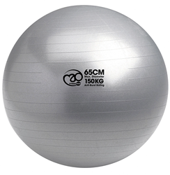 Fitness-Mad Swiss Ball anti-burst 150kg grey 65cm fitness yoga pilates