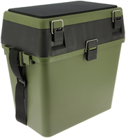 NGT fishing tackle box Session Seat Box with compartments and shoulder strap