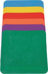 Spordas floor marker bases set of 6 - non-slip PVC markers