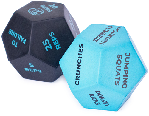 Fitness Mad 12-Sided Fitness Dice