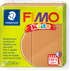 Fimo modelling clay kids light brown 42g - creative kids clay