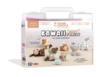 Fimo Fimo® Koffer Kawaii Katten