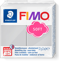 Fimo modelling clay Soft 57g dolphin grey oven-bake creative