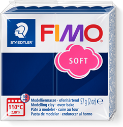 Fimo modelling clay Soft 57g Windsor blue oven-bake creative