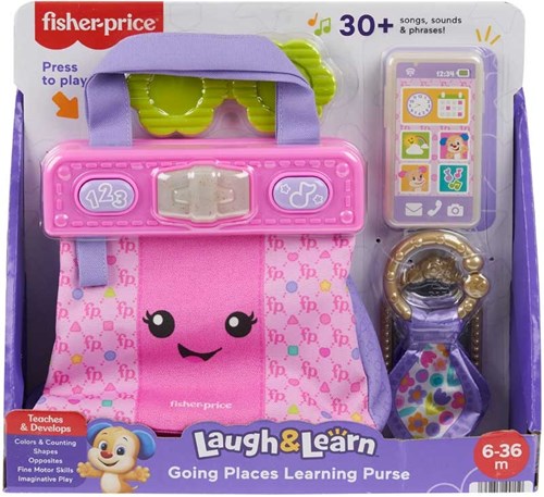 Mattel toy Fisher-Price learning fun bag educational multicolor