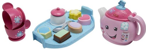 Mattel tea set toy Fisher-Price Laugh & Learn with lights and sounds-2