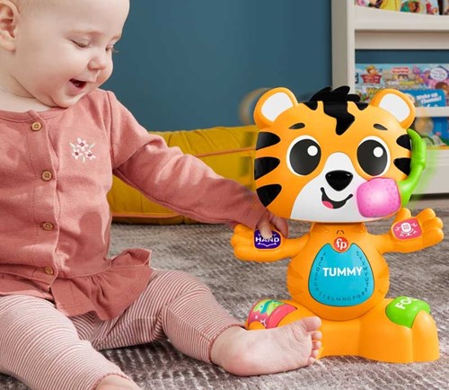 Mattel toy Fisher-Price interactive learning tiger educational-2