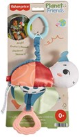Fisher-Price baby stroller toy turtle - sensory BPA-free eco-friendly