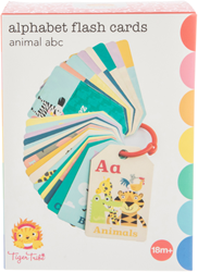 Tiger Tribe educational flashcards animal alphabet - ABC learning cards