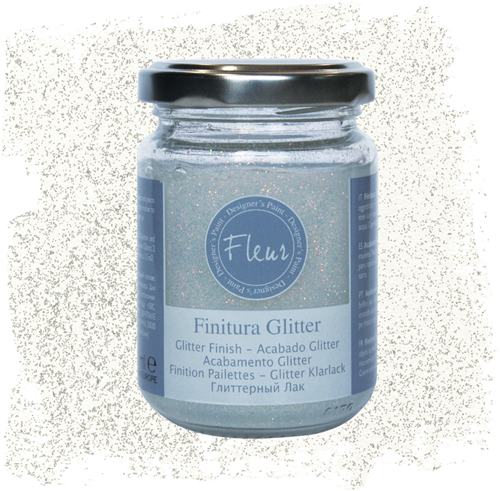 Fleur Fleur Glittereffect Vernis 130 ml Zilver