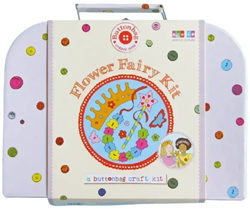 Buttonbag Flower Fairy Craft Kit - Creative Toy for Kids