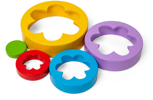 Bigjigs Toys Flower Tower