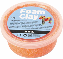 Foam Clay®, neon orange, 35 gr/ 1 Box
