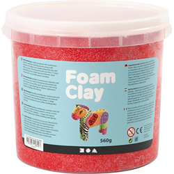 Foam klei rood 560 gr