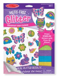 Melissa & Doug foam stickers friendship - glitter craft set kids