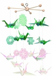 Folia craft set mobile cranes DIY felt 69-piece creative kit
