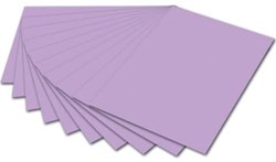 Folia creative drawing paper 50x70 cm 130 gr 10 sheets lilac multicolor