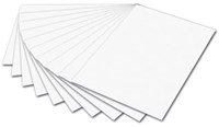 Folia drawing paper white 50x70 cm 130 gr 10 sheets - creative paper