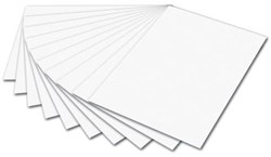 Folia drawing paper white 50x70 cm 130 gr 10 sheets - creative paper