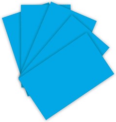 Folia craft cardboard A4 220g 100 sheets Pacific blue paper