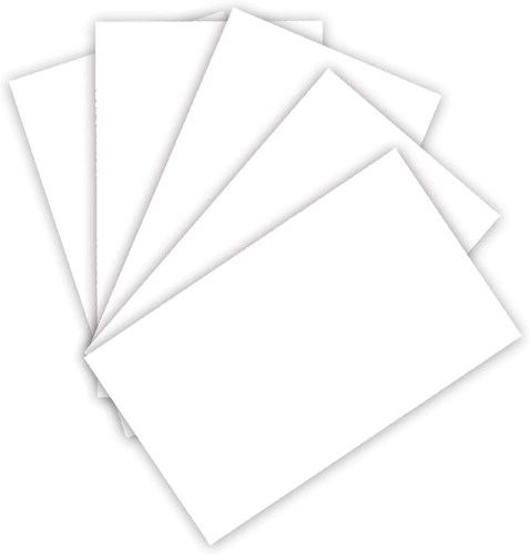 Folia craft cardboard A4 white 220g 100 sheets paper hobby