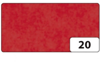 Folia kite paper creative paper 20 rolls 70x100 cm red decoration