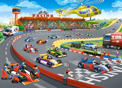 Castorland puzzle Formula Racing - 100 pieces cardboard toy